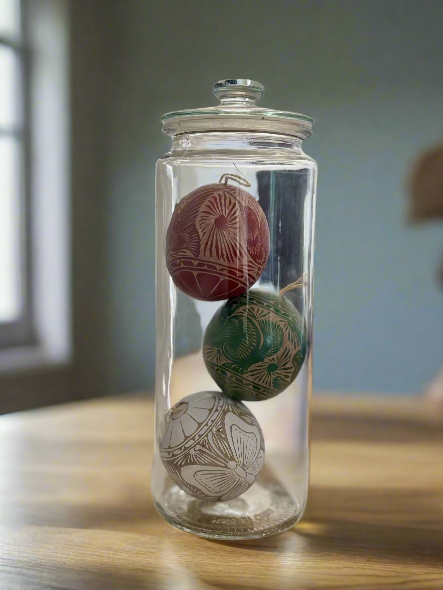 Jicara Sphere Ornaments