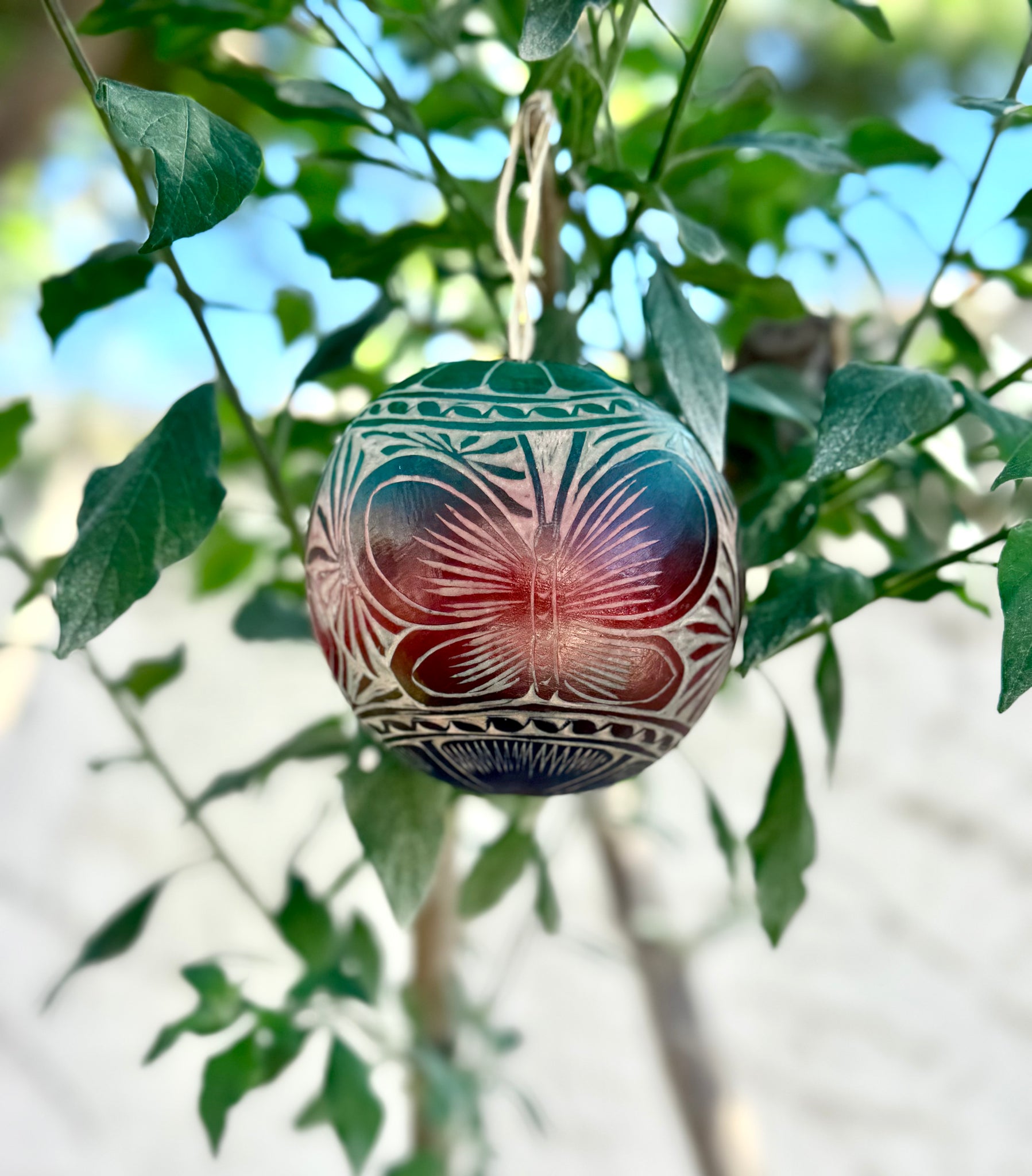 Jicara Sphere Ornaments