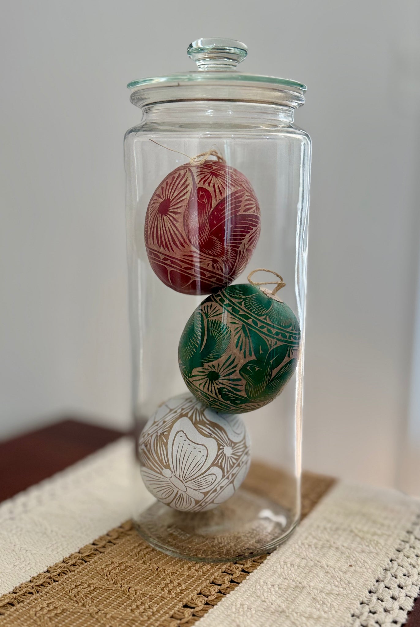 Jicara Sphere Ornaments