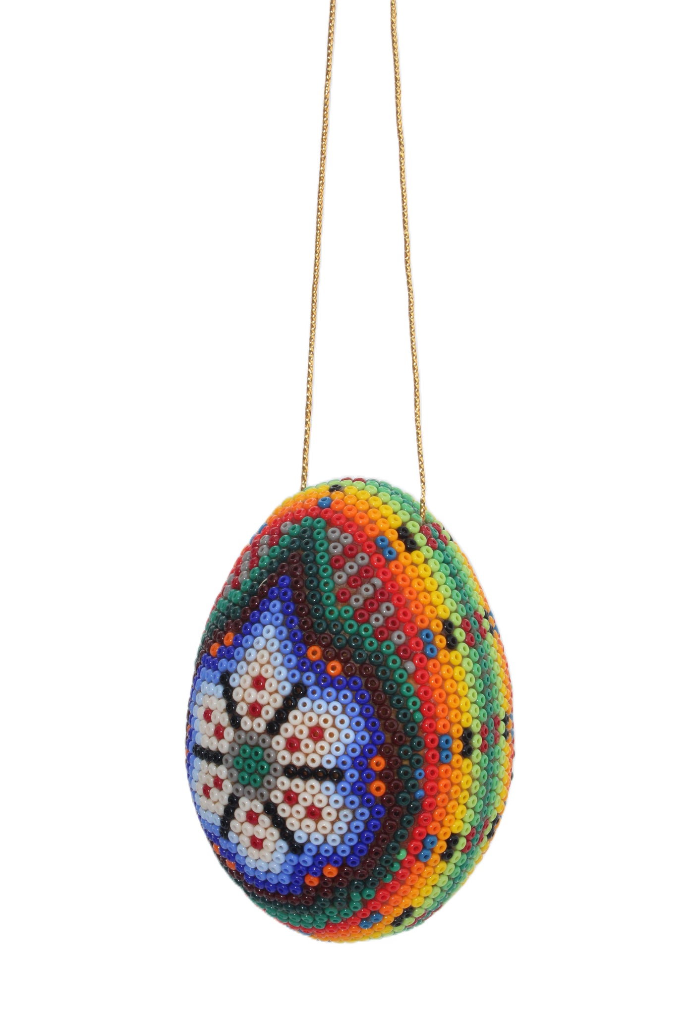 Wixárika Glass Beaded Eggs