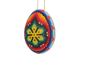 Wixárika Glass Beaded Eggs